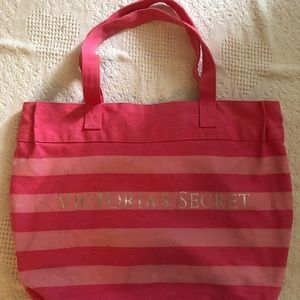 Hot Pink Victoria’s Secret Large Tote Bag